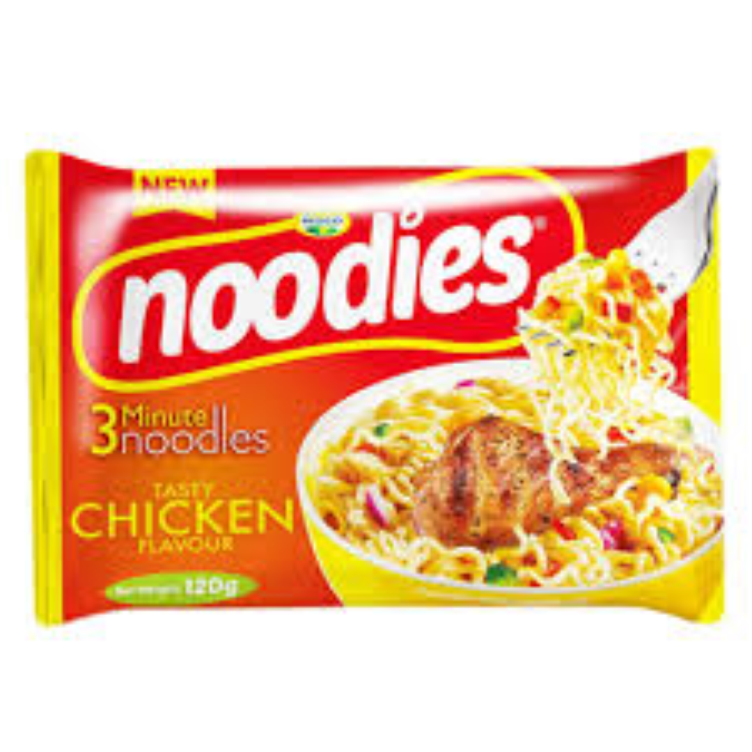 NOODIES CHICKEN FLAVOUR NOODLES 120G